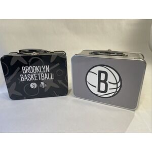 Brooklyn Nets Metal Lunch Box Tin
